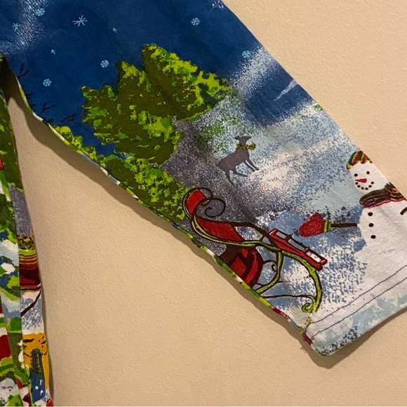 Jane Ashley Women’s Christmas Theme Casual Lifestyle Top Size S Multicolor - Picture 5 of 10